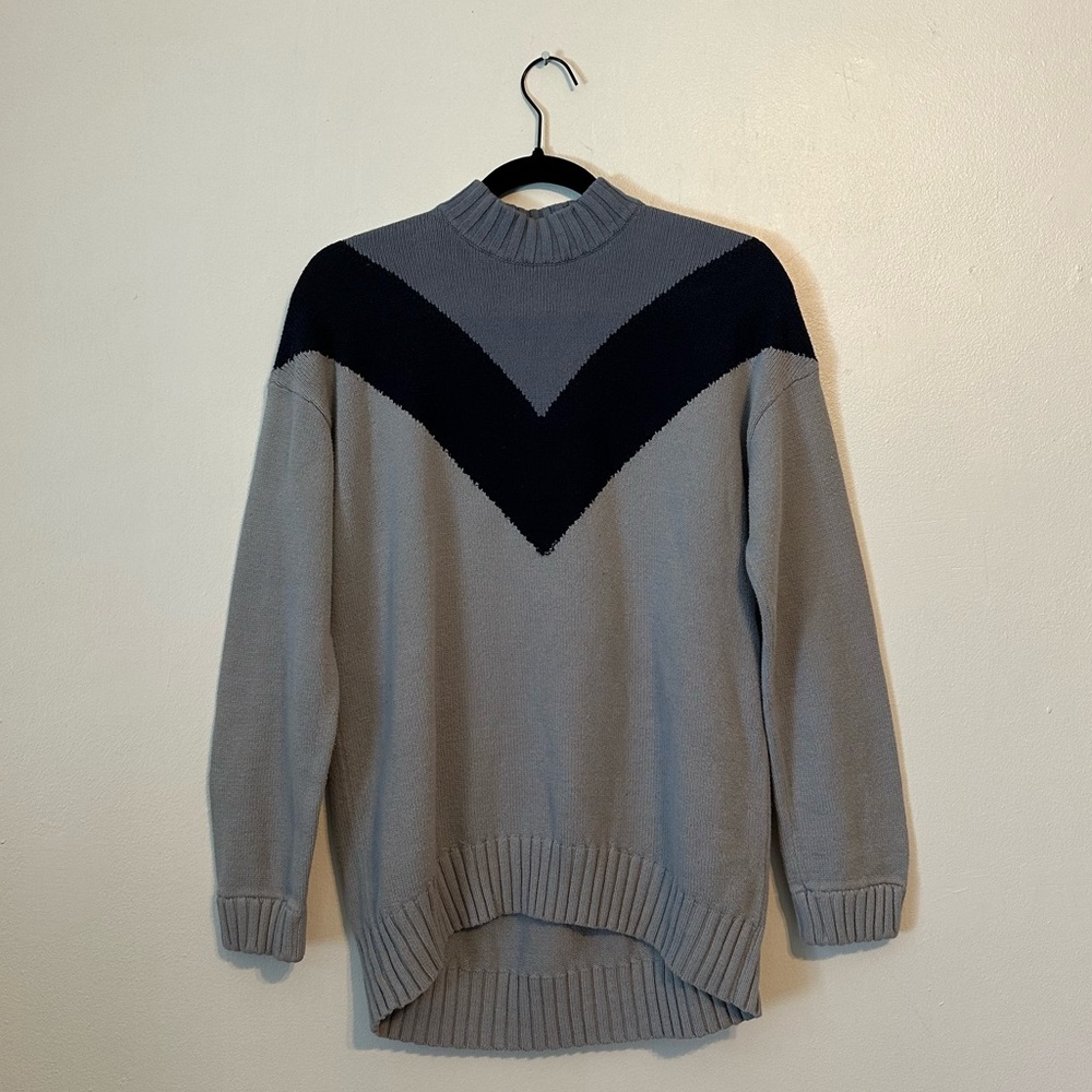 Blue Chevron Element Sweater